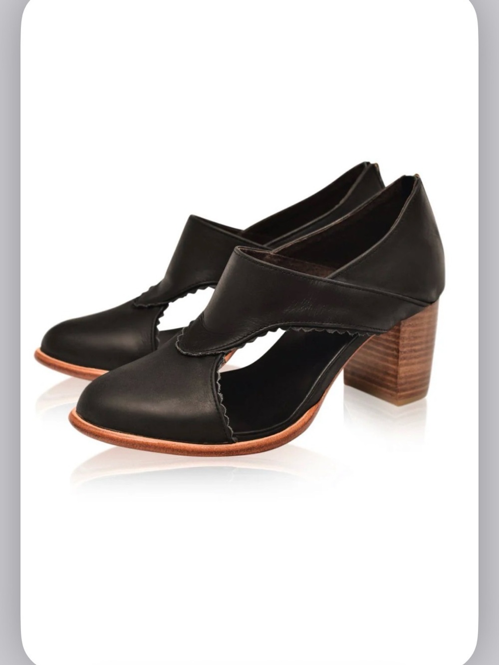Rain kiss leather Bali elf booties